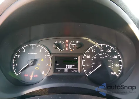 2016 Nissan Sentra S z USA, uszkodzony, nr VIN 3N1AB7AP1GY321910